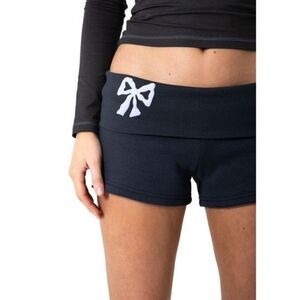 Bye Bambi Sharpay Fold Over Vintage/Y2K Shorts, Size M